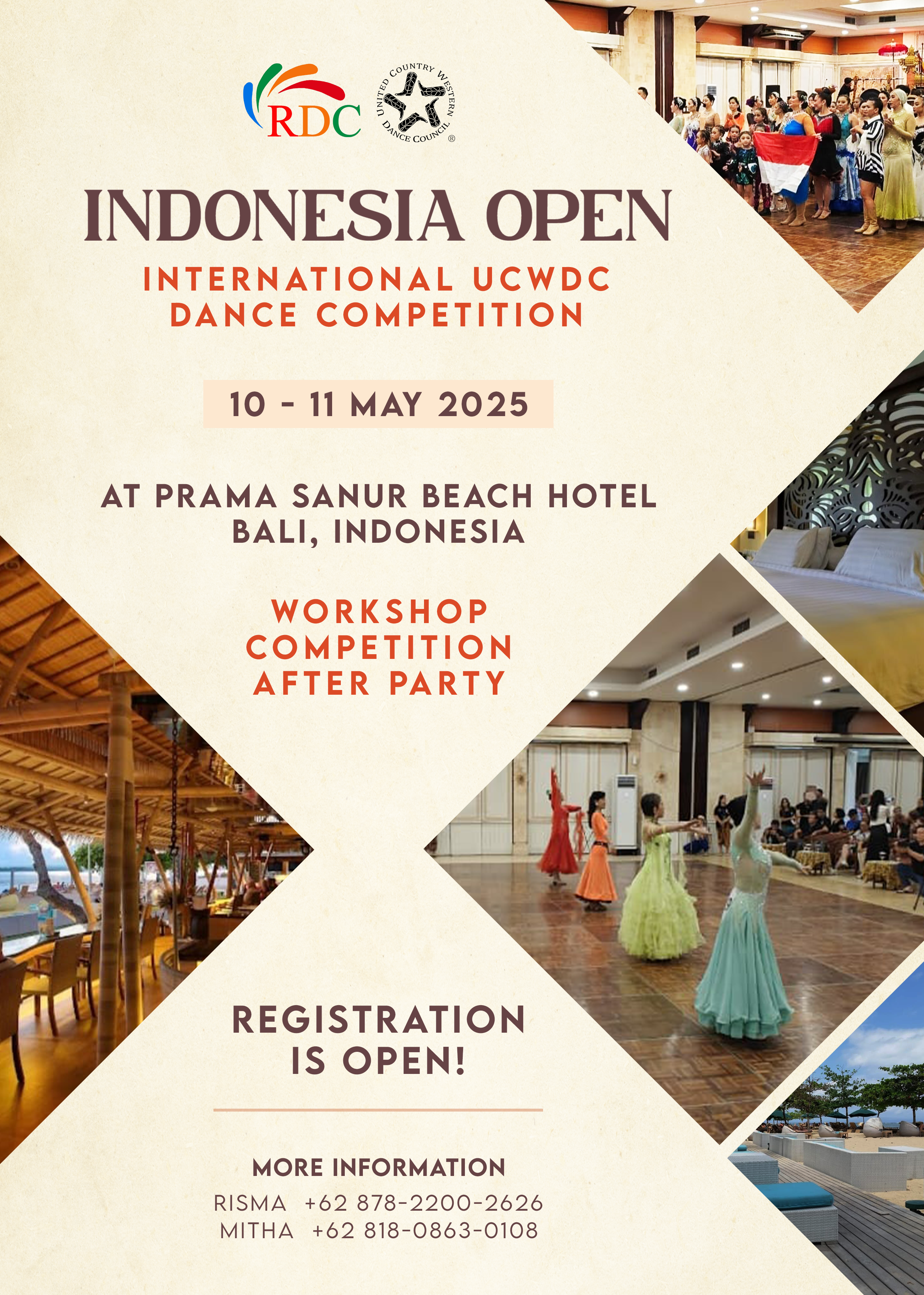 Affiche de Indonesia Open International Line Dance Competition