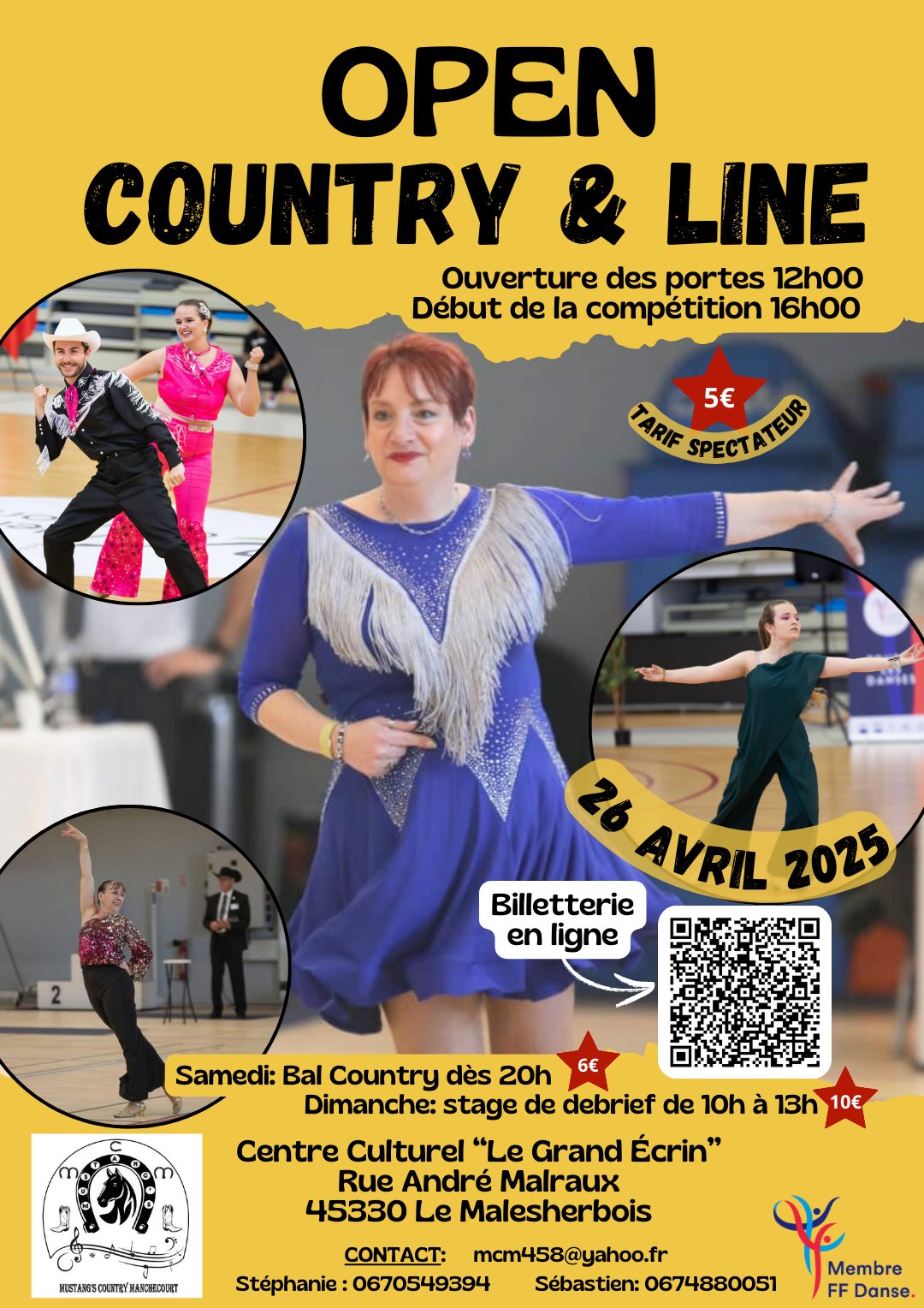 Affiche de Open - Malesherbes