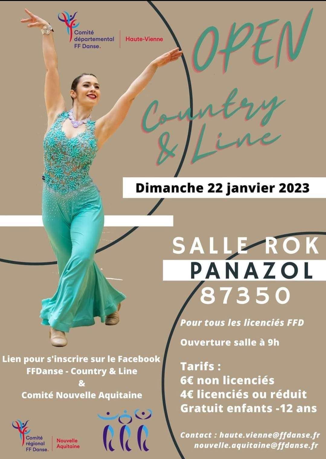 Affiche de Open de Limoges