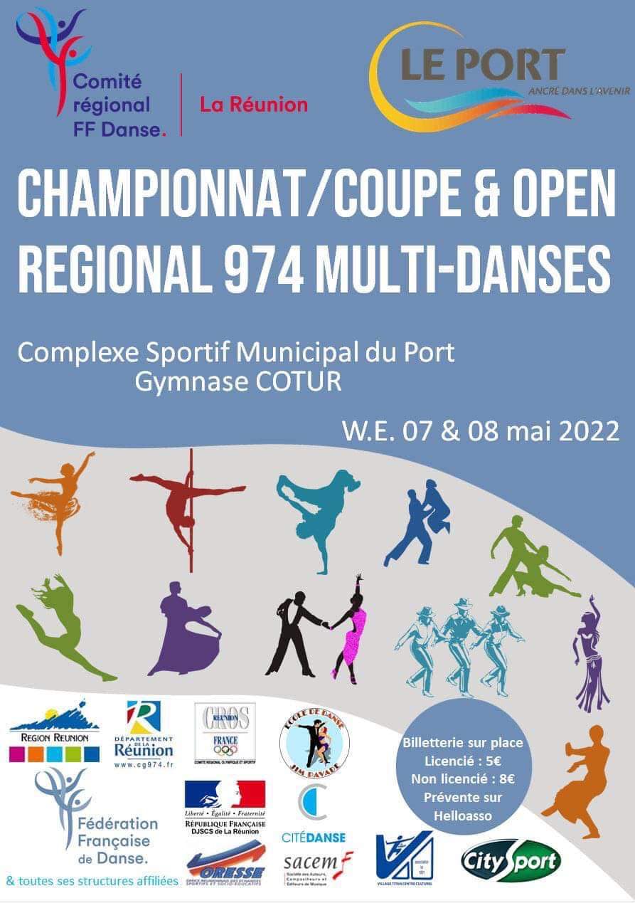 Affiche de Open de la Reunion