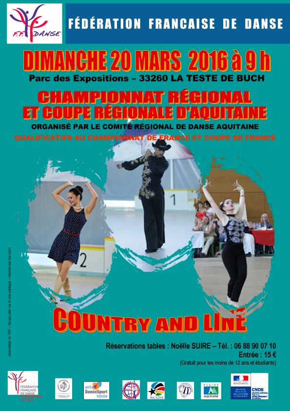 Affiche de Coupe et Championnat regional Aquitaine