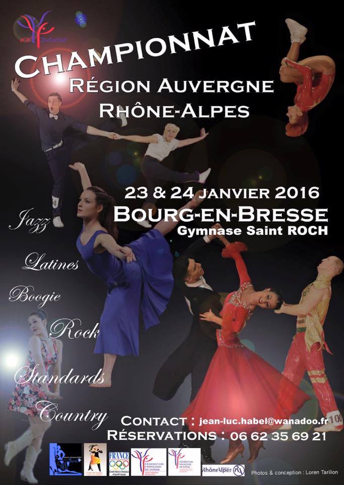 Affiche de Coupe et Championnat Auvergne - Rhone-Alpes