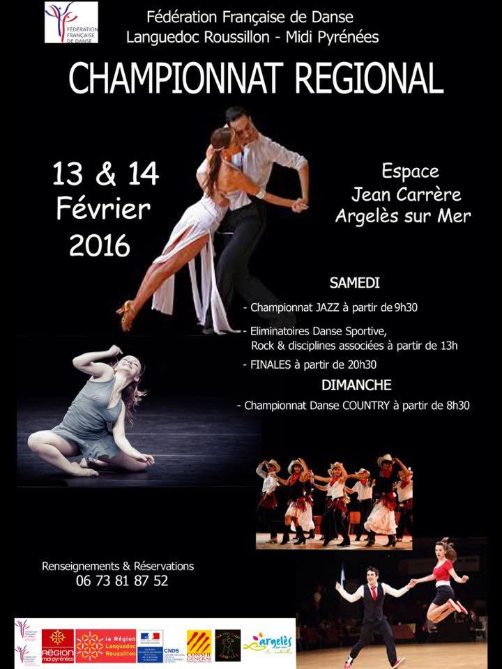 Affiche de Championnats Midi-Pyrenees - Languedoc Roussillon